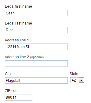 The User Experience Design of Address Forms